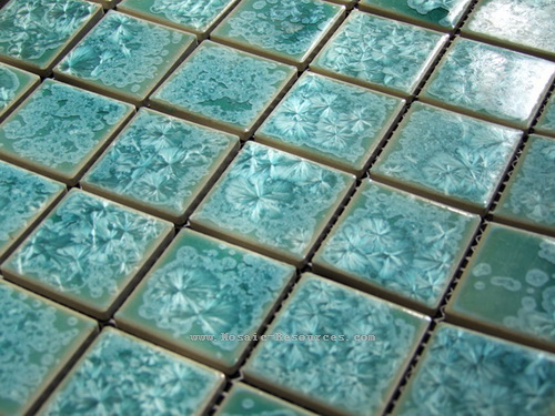 Ceramic Mosaic - Crystalline Glaze Mosaic
