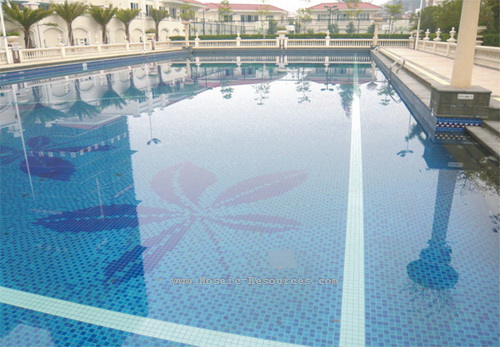 Ceramic Mosaic - Swimming pool Mosaic
