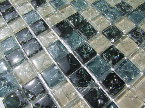 Crysta Glass Mosaic - Crackle Mosaic